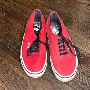 Red vans